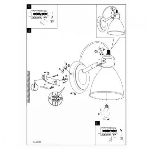 Бра Eglo PRIDDY 49468