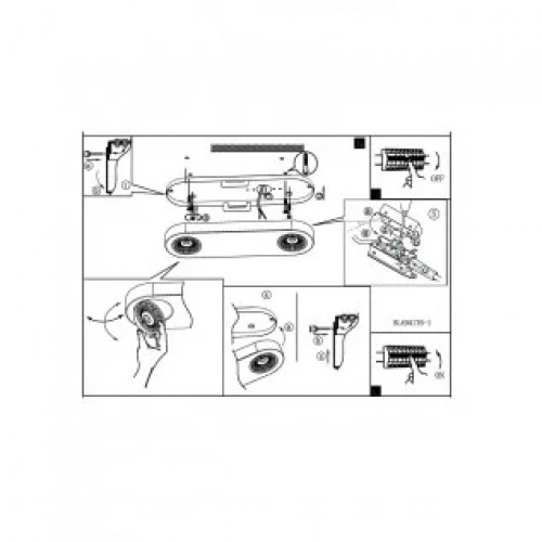Стельовий світильник Eglo MONTALE 94181
