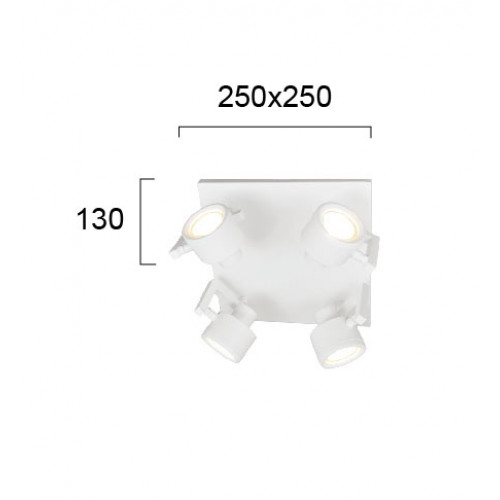 Стельовий світильник Viokef Magma 4095200