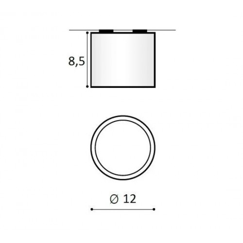 Точковий світильник AZzardo ECO ALIX 230V AZ1837