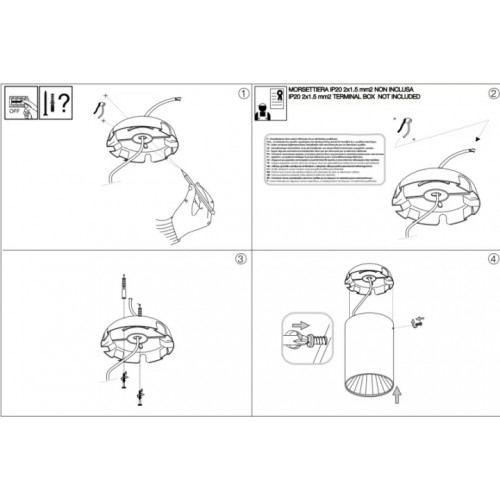 Точковий світильник Ideal Lux NITRO 205977