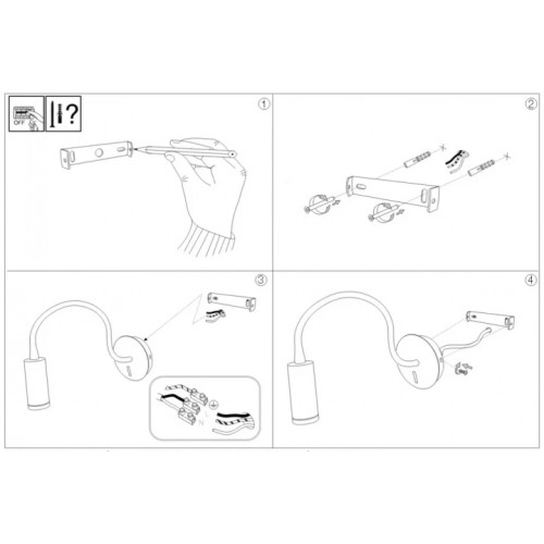 Бра Ideal Lux Focus-2 203188