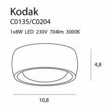 Точковий світильник MAXlight KODAK II C0204