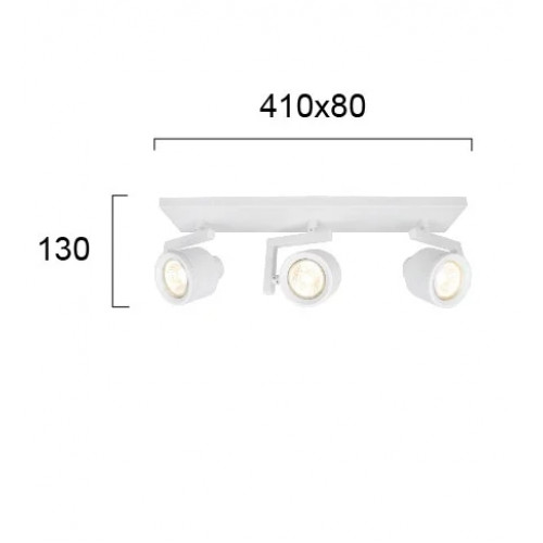 Стельовий світильник Viokef Magma 4095100