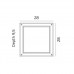 Стельовий світильник Zuma Line VILA GU13013C-2B