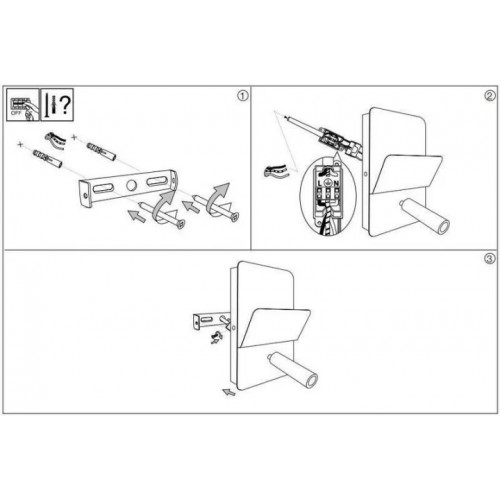 Бра Ideal Lux READ 176536