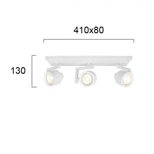 Стельовий світильник Viokef Magma 4095100