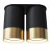 Точковий світильник Pikart 28003-2, чорний з золотом Точковий світильник Pikart 28003-2, чорний з золотом