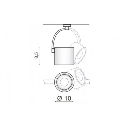 Стельовий світильник AZzardo COSTA AZ2702