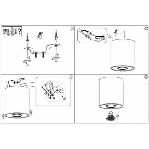 Точковий світильник Ideal Lux OAK 150420