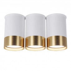 Точковий світильник Pikart BP BLACK/WHITE GOLD 25606-3 Точковий світильник Pikart BP BLACK/WHITE GOLD 25606-3