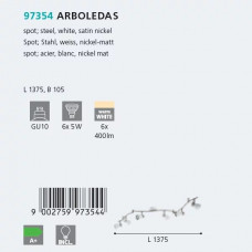 Точковий світильник Eglo RONZANO 39376 Точковий світильник Eglo RONZANO 39376