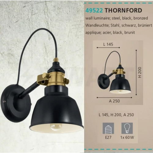 Бра Eglo THORNFORD 49522