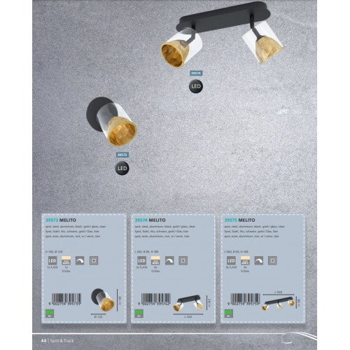 Стельовий світильник Eglo MELITO 39575