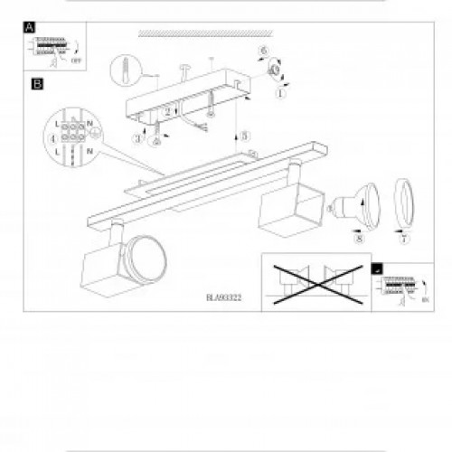 Стельовий світильник Eglo ZABELLA 93322