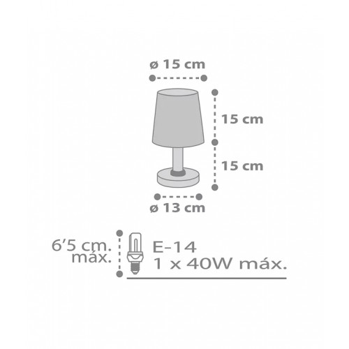 Настільна лампа Dalber STAR LIGHT 82211B
