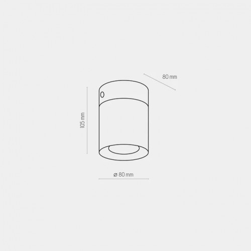 Точковий світильник TK Lighting VICO 3406