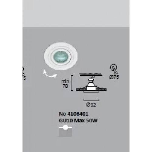 Точковий світильник Viokef RICHARD 4106401