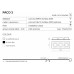 Точковий світильник AZzardo PACO 3 AZ0803 (GM2301BK)
