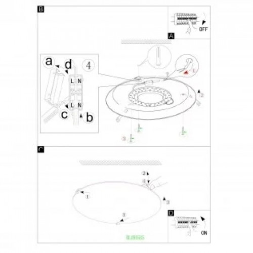 Точковий світильник Eglo TEDO 31682