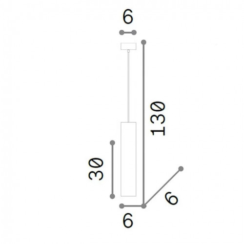 Точковий світильник Ideal Lux ROOM-65 252056