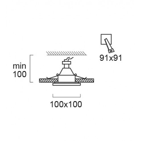Точковий світильник Viokef ARTSI 4208000