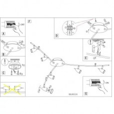 Точковий світильник Eglo TEDO 31689