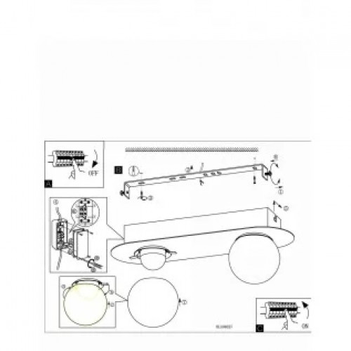 Точковий світильник Eglo Mosiano 95011