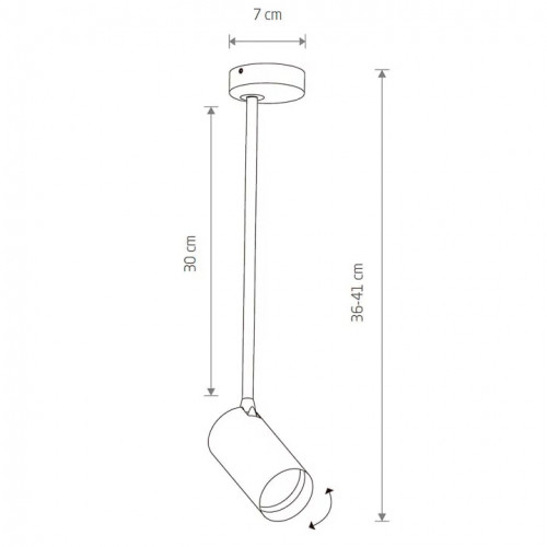 Світильник типу Downlight Nowodvorski MOD 9416