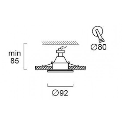 Точковий світильник Viokef YAN 4151201