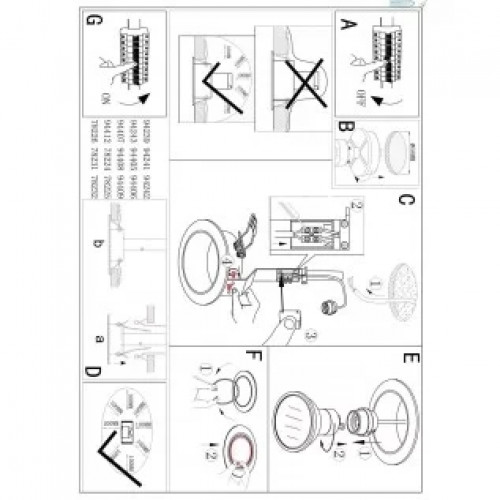 Точковий світильник Eglo PENETO 94241