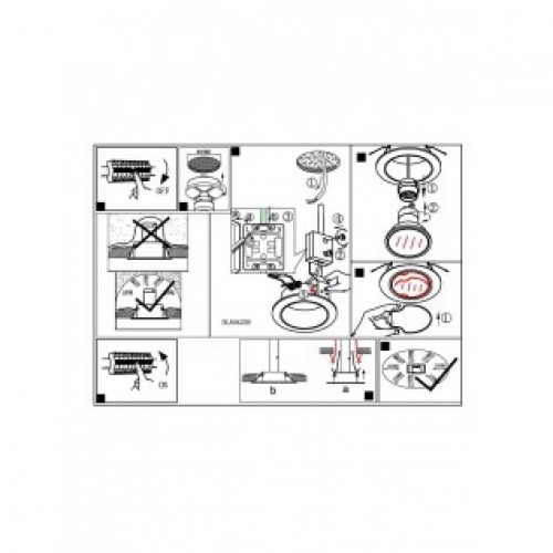 Точковий світильник Eglo PENETO 94405