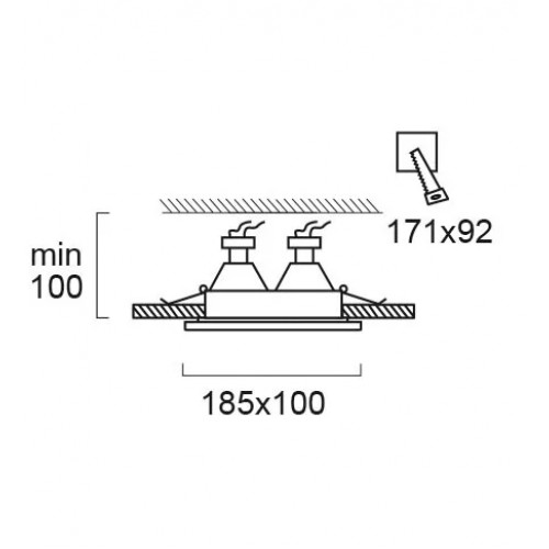 Точковий світильник Viokef ARTSI 4208101