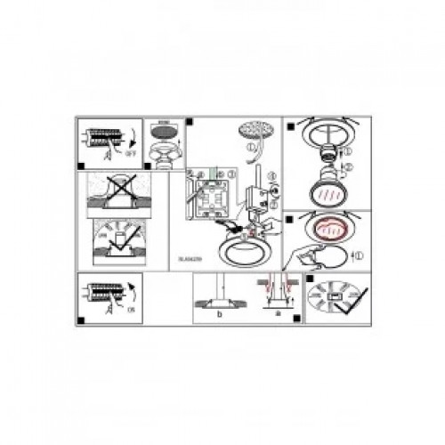 Точковий світильник Eglo PENETO 94405