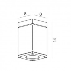 Точковий світильник Ideal Lux EYE 186993 Точковий світильник Ideal Lux EYE 186993