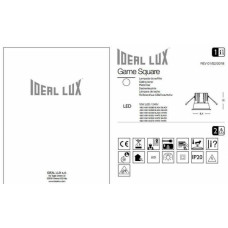 Точковий світильник Ideal Lux GAME SQUARE 192383