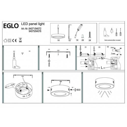 Точковий світильник Eglo FUEVA FLEX 98867