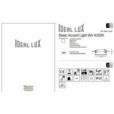 Точковий світильник Ideal Lux BASIC ACCENT 193359