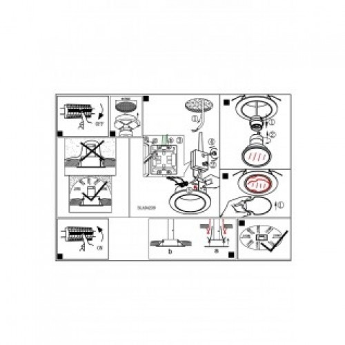 Точковий світильник Eglo PENETO 94407