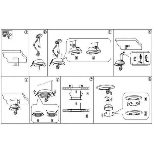 Точковий світильник Ideal Lux JAZZ 083117