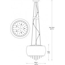 Точковий світильник Eglo PINEDA 95962