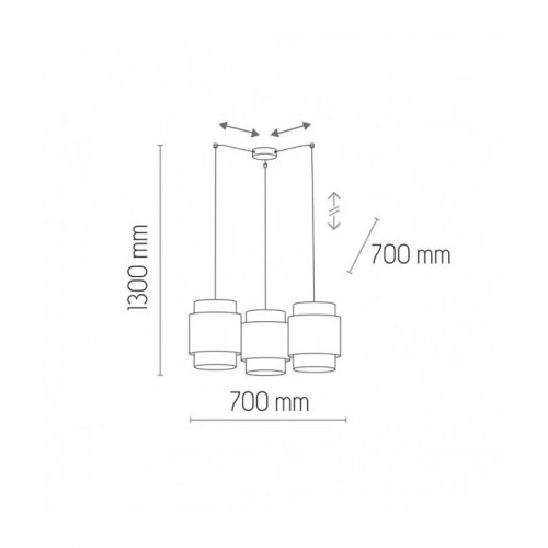 Точковий світильник Ideal Lux GROOVE 30W 4000K 147680