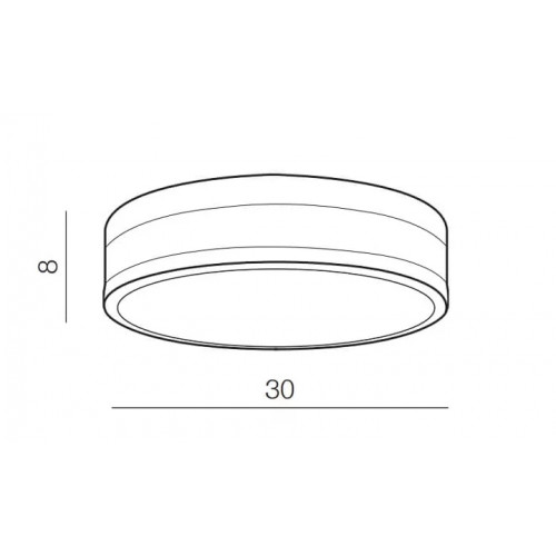 Точковий світильник Zuma Line CHUCK DL SQUARE 92706-N