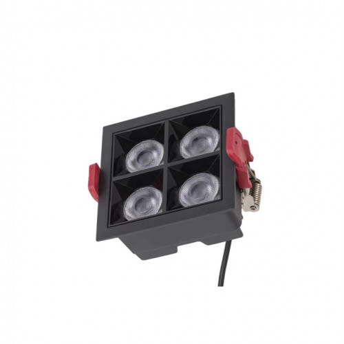 Точковий світильник Nowodvorski MIDI LED RECESSED BLACK 16W 4000K 10061