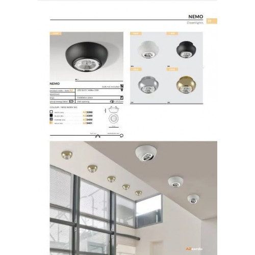 Точковий світильник AZzardo NEMO AZ3401