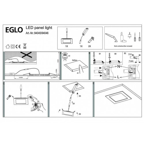 Точковий світильник Eglo Fueva 1 94046