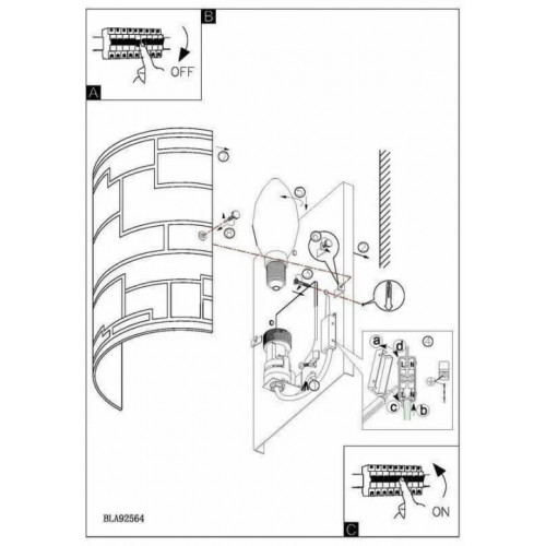 Підсвітка сходів Viokef ASTER 4097200