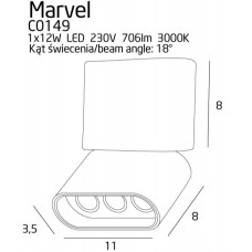 Точковий світильник Maxlight MARVEL C0149