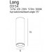 Точковий світильник MAXlight LONG C0154