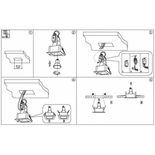 Точковий світильник Ideal Lux FUNKY 083193